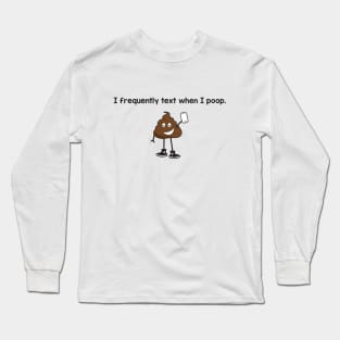 POOPMOJI Long Sleeve T-Shirt